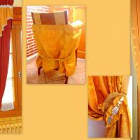 Ambiance jaune / orangée.